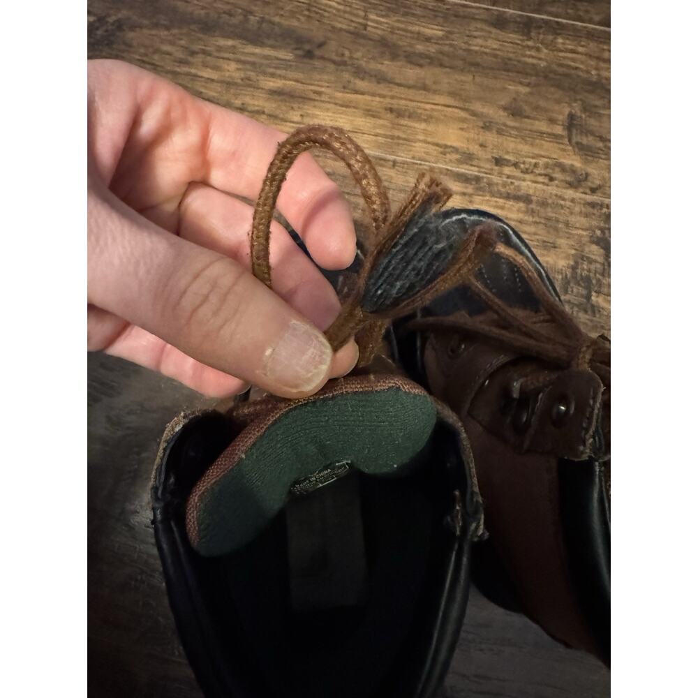 Polo Ralph Lauren Boots Toddler's Colbey Mid II Brown Faux Leather Boy’s Size 9 - Picture 8 of 10